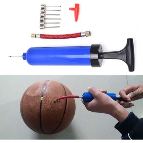 1 Set Plastic Inflator Ball Pump Needles Valve Adapter Set For Basketball Football