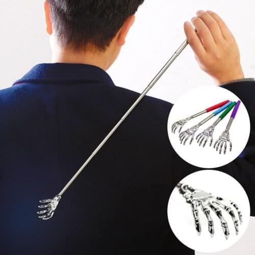 2021 Back Scratcher Portable Lightweight Anti-rust Long Handle Back Scratcher Massager Tool for Men Women Crafts Wholesale