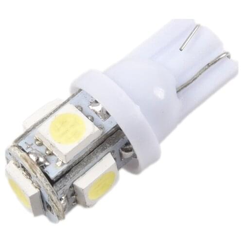 30-Pack White Replacement Stock #: T10 168 2825 W5W Bulb 5050 5 SMD LED Light ,12V Car Interior Lighting For Map Dome Lamp Court