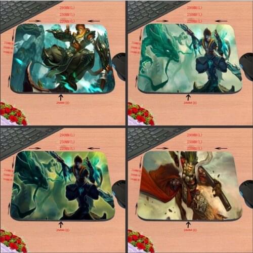 League Of Legends Wu Kong Top Print Anti-slip New Arrival Customized Rectangular Rubber Mouse Pad Computer PC Nice Gaming