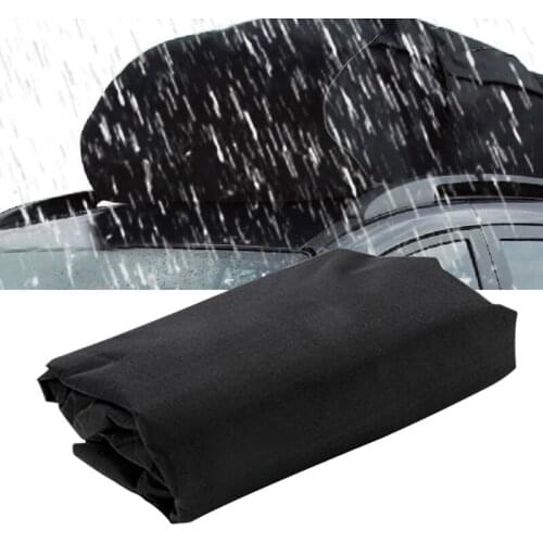 135x79x43cm Waterproof Car Cargo Roof Bag Waterproof Rooftop Luggage Carge Carrier Black Storage Travel Waterproof SUV Van for C