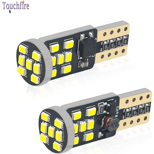 10PCS Auto T10 W5W 194 Canbus Car Bulb 2016-21smd LED Reading Interior Door Map License Plate Side Clearance Light wholesale