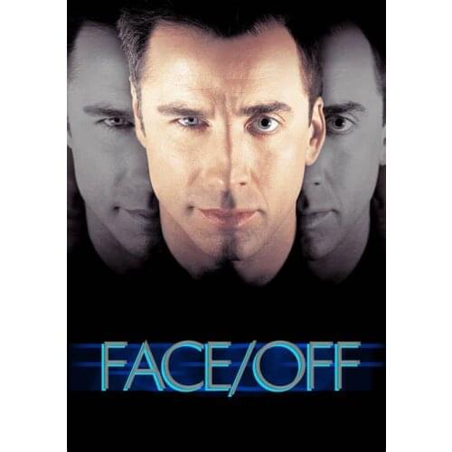 More style Choose FACE / OFF Movie Art print Silk poster Home Wall Decor