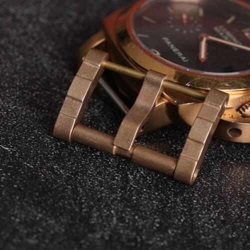 CUSN8 Bronze Buckle Screw Combination Buckle, 22 24 26MM, Suitable For Military Watch Bronze Watch Accessories