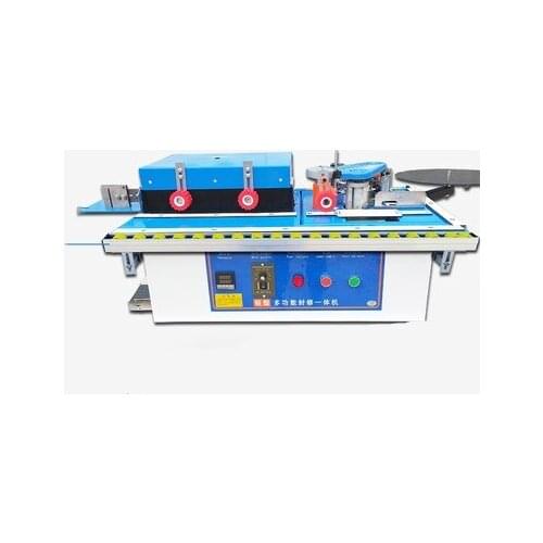Woodworking Edge Banding Machine machine with gluing, trimming and end cutting with rotate function for straight,curve Automatic