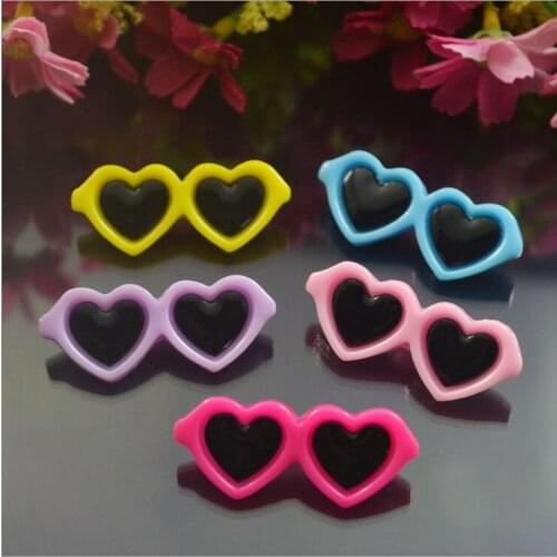 20pcs/lot flat back resin cartoon character resin glasses,DIY resin craft accessories fashion resin cabochons