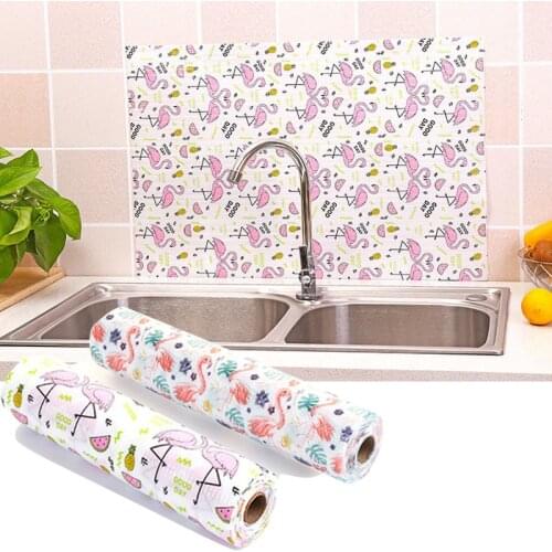 Kitchen Cabinets Pad Paper Cabinet Mat Can Cut Cartoon Animal Flamingo Drawer Shelf Liner Kitchen Stickers