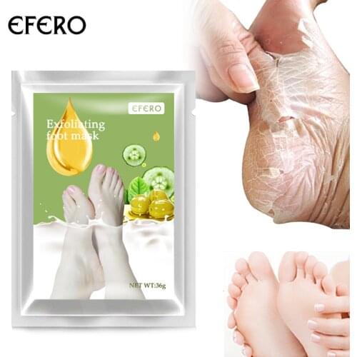 Feet Masks Dead Skin Remover Exfoliating Foot Masks Socks For Pedicure Peeling Dead Skin Remover Feet Masks Peel Foot Care TSLM1