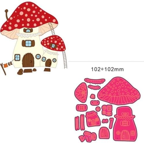 Metal Cutting Die house DIY Scrapbooking Paper Cards Decorative Craft Embossing