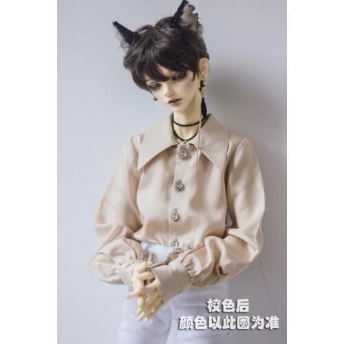 [wamami] Sat Large Collar Lantern Sleeve Shirt 1/3 1/4 SD17 Male BJD Dolls Outfits