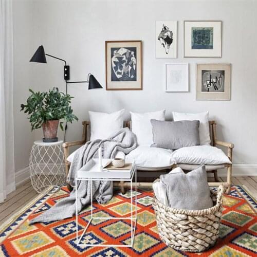 Nordic style hand-woven wool Kilim carpet/rugs/tapestries/Kerim window carpet gc137-6yg4