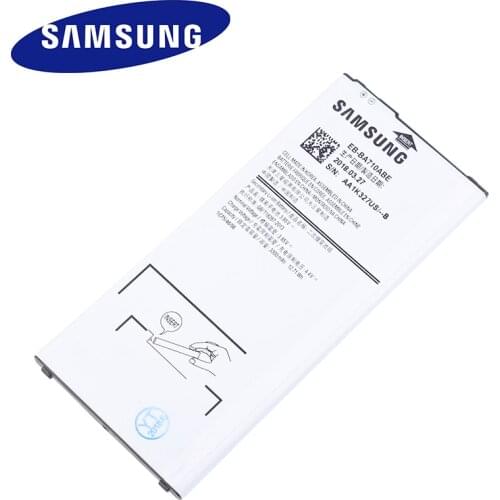 EB-BA710ABE Original Replacement Battery For Samsung GALAXY A7 2016 A7100 A7109 A710 A710F Genuine Phone Battery 3300mAh