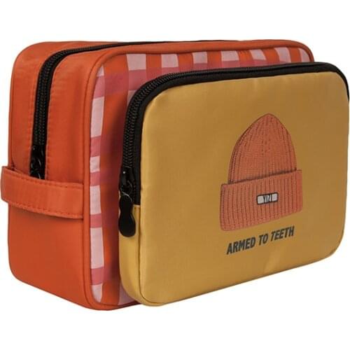 2019 YIZISTORE original funny detachable wash gargle bags for women portable cosmetic bags in THE GRACEFUL LADY series(FUN KIK )