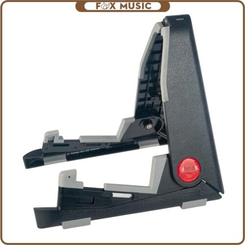 Aroma AGS-01 Guitar Bass Stand Portable Adjustable Folding Space Saving For Pro Bass Acoustic Electronic Guitar Stand