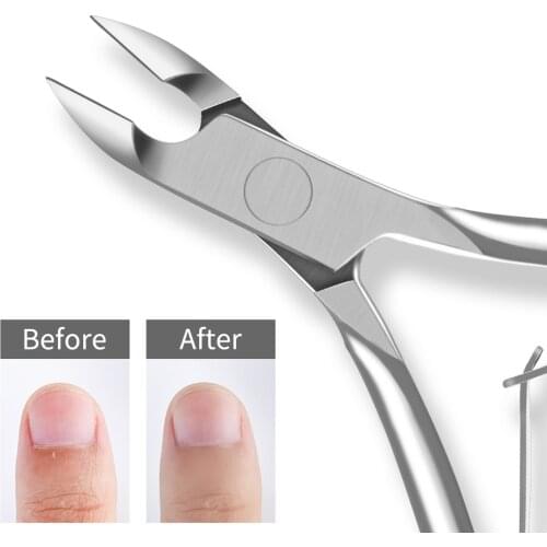 Professional Nail Art Cuticle Cutter Stainless Steel Nipper Cutter Clipper Manicure Pedicure Tools Nail Scissors