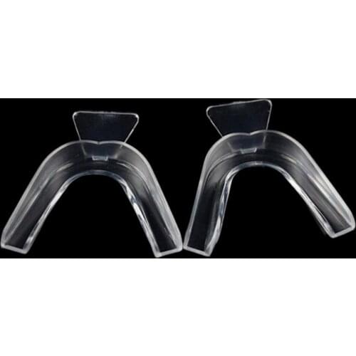 Transparent Night Guard Gum Shield Mouth Teeth Whitening Trays For Bruxism Grinding Dental For Boxing Basketball Top Grade 1 Pc
