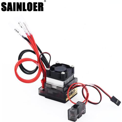SAINLOER 7.2V-16V 320A One for two High Voltage ESC Brushed Speed Controller RC Car Truck Buggy Boat