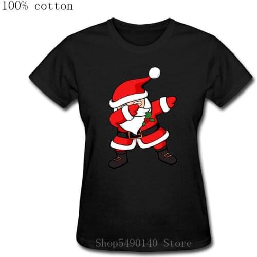 Funny Dabbing Santa Christmas Gifts Tee Shirt Dab Santa Claus Cute T-Shirt Hip Hop Family Party Children Tshirt Camisetas Hombre