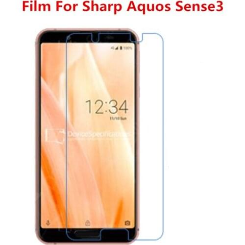1/2/5/10 Pcs Ultra Thin Clear HD LCD Screen Protector Film With Cleaning Cloth Film For Sharp Aquos Sense3