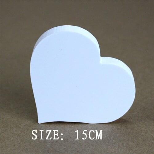 15cm Artificial wood Wooden letters Butterfly crown heart ring Digital Number for Home wedding decoration Gift and Childs name