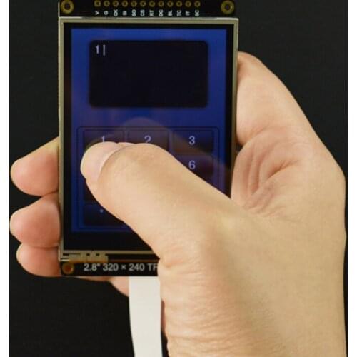 BllueRaven 2.8” 320x240 IPS TFT LCD Touchscreen with MicroSD For Arduino Raspberry Pi