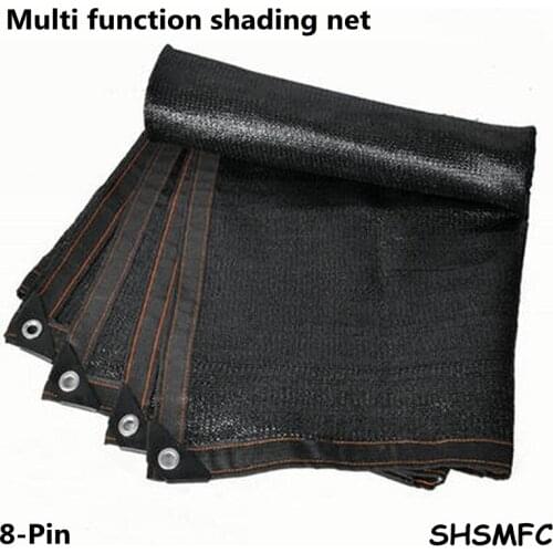 Black UV Protection Swimming Pool Sun Sailing Succulents Plants Sun Shelters 85% Shading Garden Household Sunshade Net