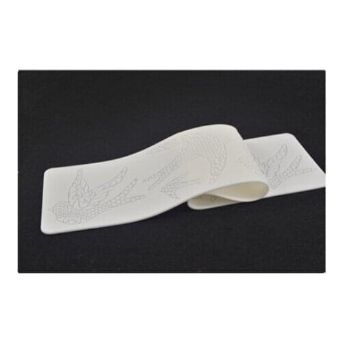 CT5006 Silicone cake mold floral sugar lace mold decoration for wedding cake Bird design