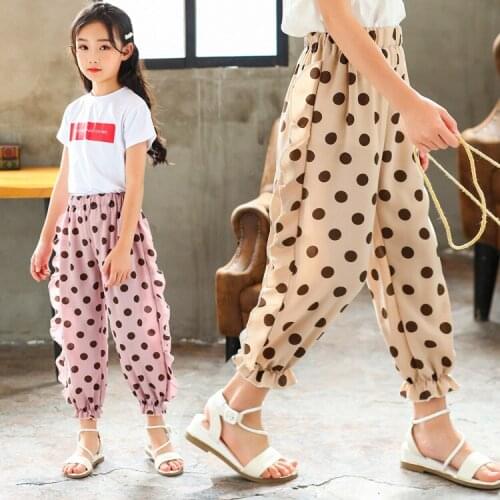 Children Anti Mosquito Pants Sports Casual Summer Wear Super Thin Girls Baby Pajama Clothing