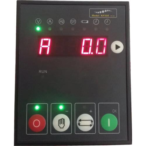 Kipor KP310V1.0 KP310 V1.0 Diesel Generator Module Remote Sart And Stop Control Genset LED Digit Display Panel