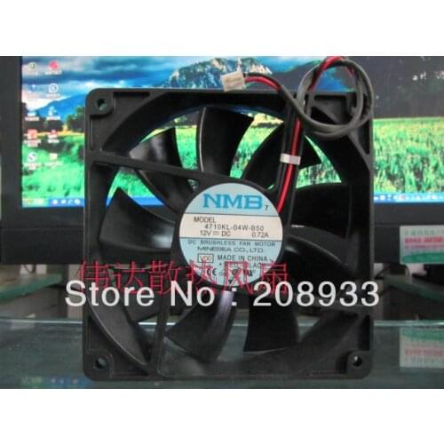 For NMB Minebea 12025 4710KL-04W-B50 12025 12V 0.72A