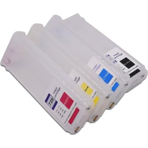 Empty Refill Ink Cartridge for HP 728 728XL For HP T730 T830 Printer