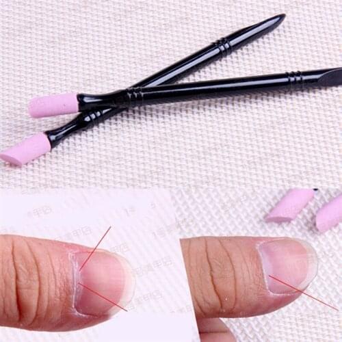 Nail Polishing Pen Exquisite Useful Peeling Repair Pen Simple Not Easy To Fall Off Polishing Pen Sanding Tools