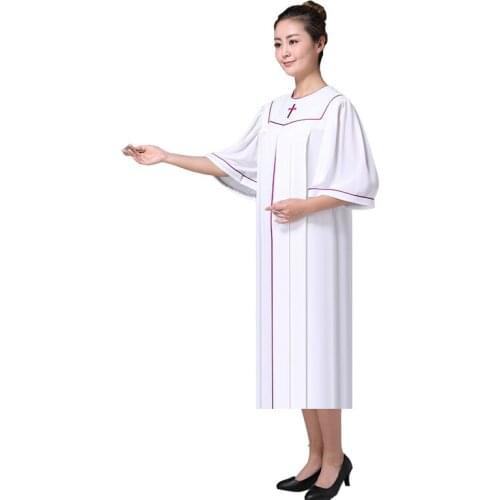 High quality Summer Holy Poem Costume Choir Outfit choir gown Robe Holy Clothing Christian Church Costume Saints Clothes