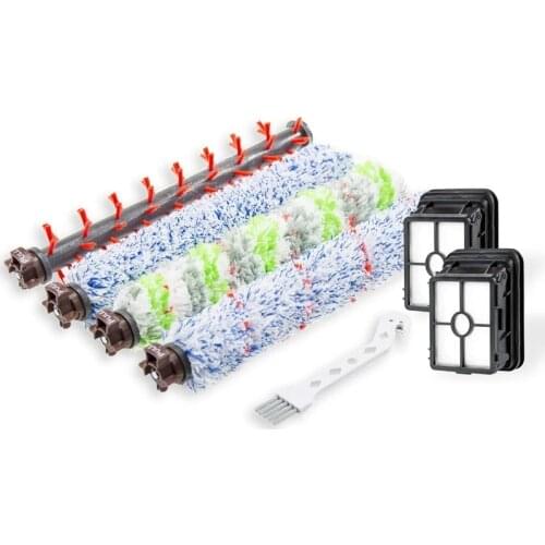 1868 Roller Brush & 1866 Hepa Filter Carpet Brush For Bissell Crosswave 1785 Series 17132 Robot Vacuum Cleaner Parts 1608683