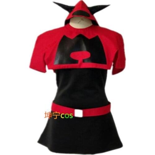 2020 Anime Cartoon SPECIAL Pocket Monsters Team Magma Mens Suit Costume Adult Halloween Cosplay Costume