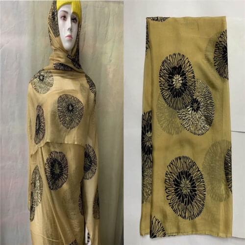 2020 Latest Fashion High Quality Soft Silk Chiffon Printed Hot Drilling Fabric 5 Yards For Lady Dress Sewing Material!LXF1010161