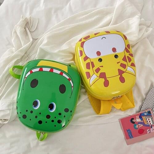 2021 Hard Shell Knapsacks Backpack Children Cute Cartoon Animal Shape Rucksack Kindergarten Rucksacks Children
