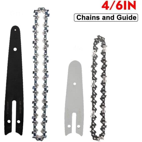 4 Inch 6 Inch Chain Universal Chain Mini Steel Chainsaw Chain Replacement Made Of High Quality Steel With Superior Technology