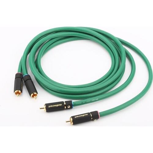 HI-End 2328 Audio Cable Male to Male HIFI RCA Cable 6N OFC RCA Male to Male Audio Cable