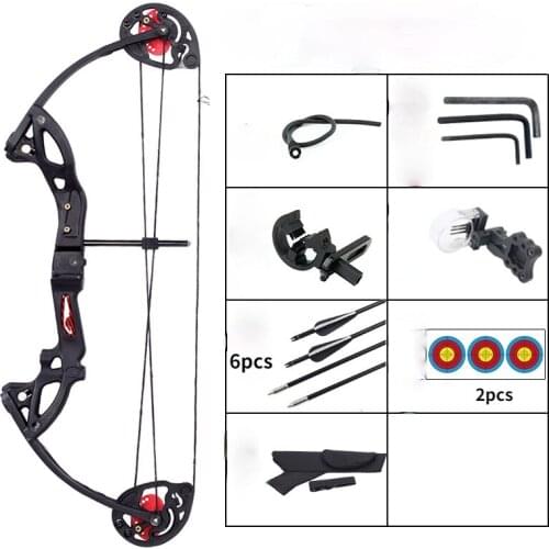 30lbs-60lbs Archery Compound Bow Complete Set With Arrow Accessories Hunting Compound Bow Archery Compound Bow