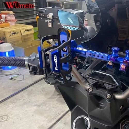 For BMW F800GS F800 GS All Years High Quality Motorcycle CNC Aluminum Accessories Beverage Water Bottle Drink Cup Stand Holder
