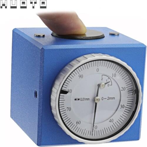 Magnetic Z Axis Tool Dial Zero Pre Setter 0.01mm Gage Offset CNC Metric Range 0-2mm