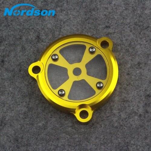 Durable Metal Gold Aluminum Motorcycle Engine Fixed Stator Protective Cover Set Decoration For Yamaha T-Max TMax 530 2012 2013