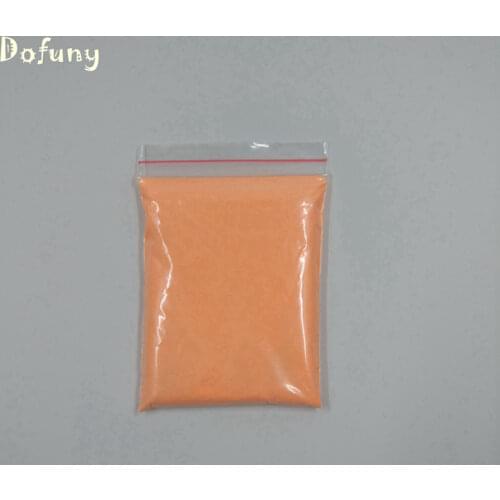 Orange color Luminous powder phosphor pigment,DIY 500g/bag,advertisement pigment,Nail Art Paint glow in Dark Dye