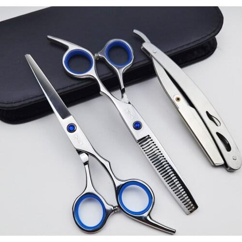 Right Hand 6" 440C Professional Hairdressing Scissors Cutting Shears Thinning Scissors Salon Hair Scissors Barber Scissors Japan