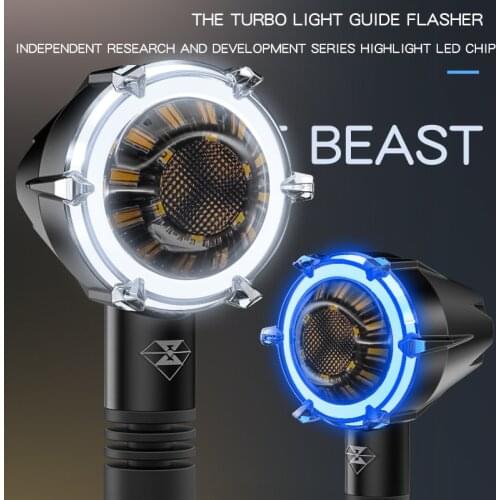 SPIRIT BEAST Retro LED Motorcycle Turn Signals Light For Universal CB1000R CM 500 CB1100R Tail Blinker