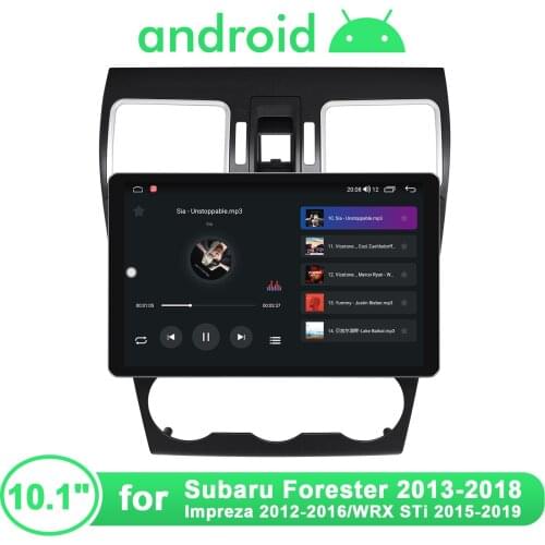 JOYING 10.1 Inch Car Radio Stereo GPS Navigation With Carplay For Subaru Forester 2013-2018 Impreza 2012-2016 WRX STi 2015-2019