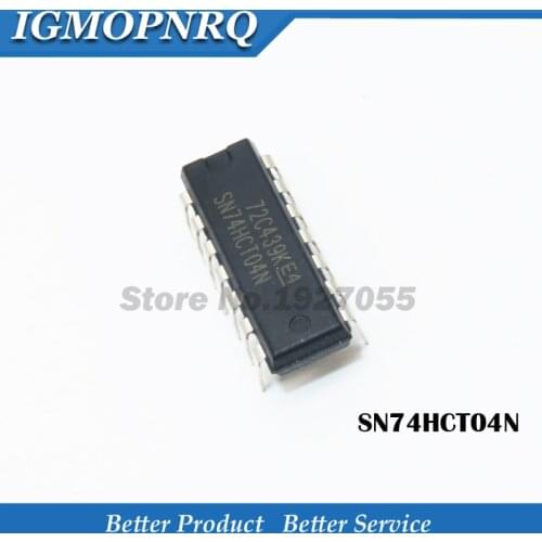 10pcs SN74HCT04N 74HCT04 DIP-14 SN74HCT04 DIP14 74HCT04N