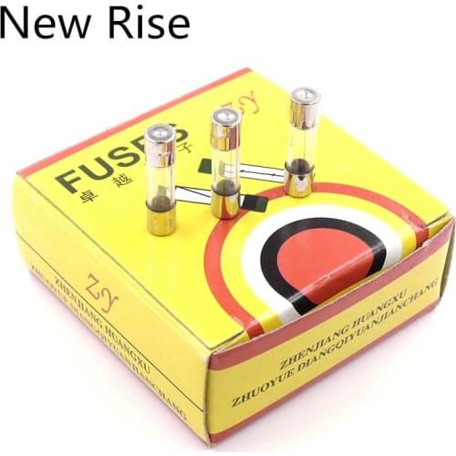 100Pcs 5x20mm Fast Quick Blow Glass Tube Fuse Assorted Kit Fast Blow Glass Fuses 1A 2A 3A 5A 6A 8A 10A 12A 15A 20A/250V 5*20 mm