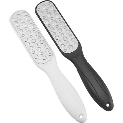 2pcs Double Side Foot File Professional Rasp Heel Grater Hard Dead Skin Callus Remover Pedicure File Foot Grater Skin Care